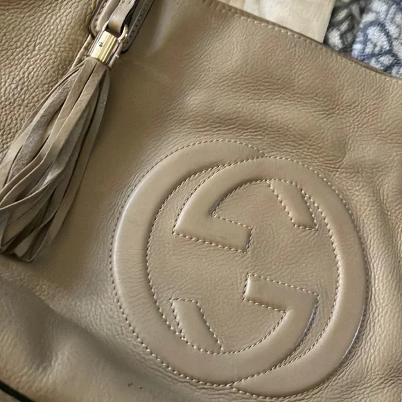 Gucci ❤️❤️ Tan Leather Women's Bag - Picture 2 of 10